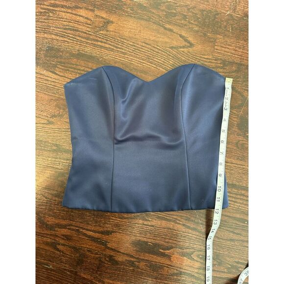 David's Bridal Blue Corset and Skirt Set Size Small - Picture 11 of 15